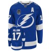 Dresovi Tampa Bay Lightning Alex Killorn 17 Adidas Stanley Cup 2022 Plava Authentic - Muške